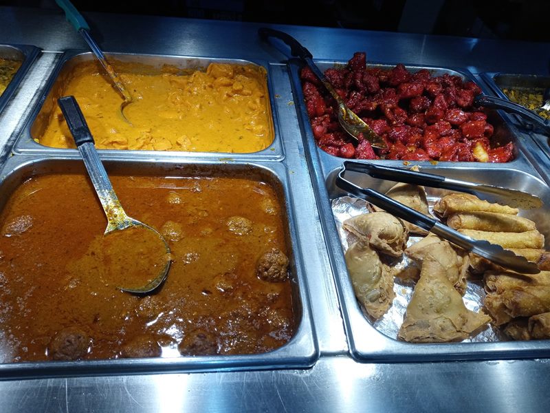 Spice Station Indian Cuisine interior